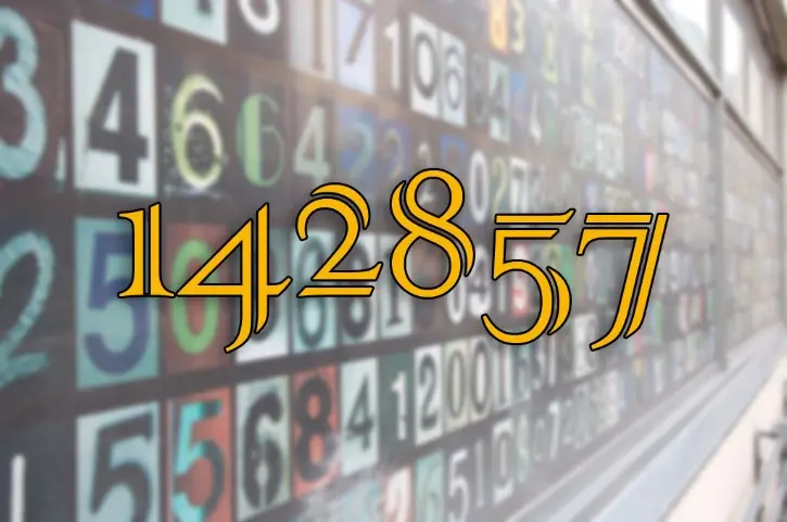 142857 Magical Number